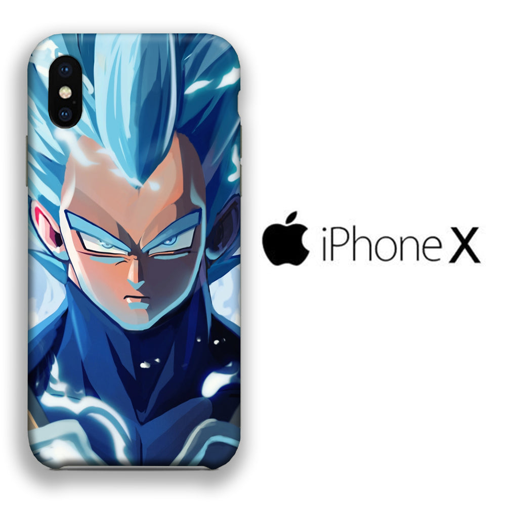 Dragon Ball Z Angry Vegeta iPhone X 3D Case