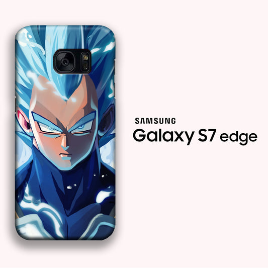 Dragon Ball Z Angry Vegeta Samsung Galaxy S7 Edge 3D Case