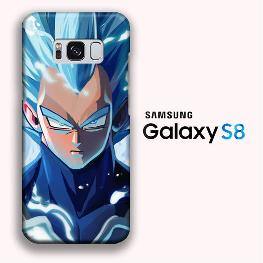 Dragon Ball Z Angry Vegeta Samsung Galaxy S8 3D Case