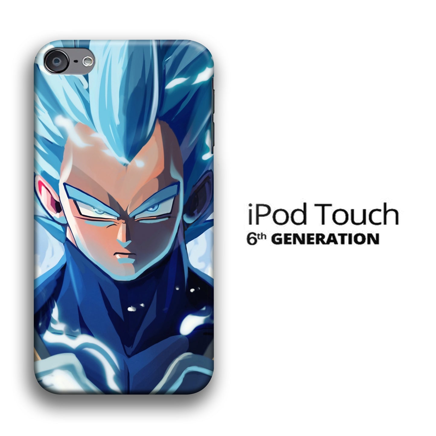 Dragon Ball Z Angry Vegeta iPod Touch 6 3D Case