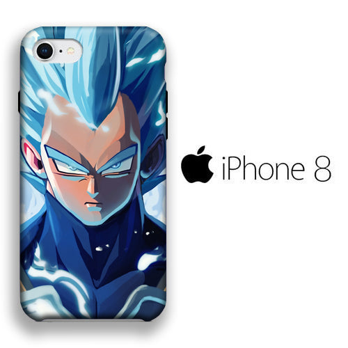 Dragon Ball Z Angry Vegeta iPhone 8 3D Case