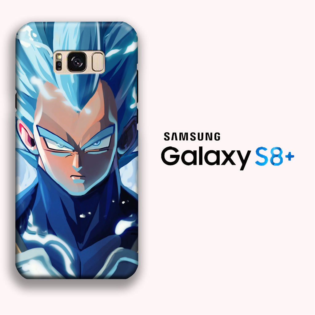 Dragon Ball Z Angry Vegeta Samsung Galaxy S8 Plus 3D Case