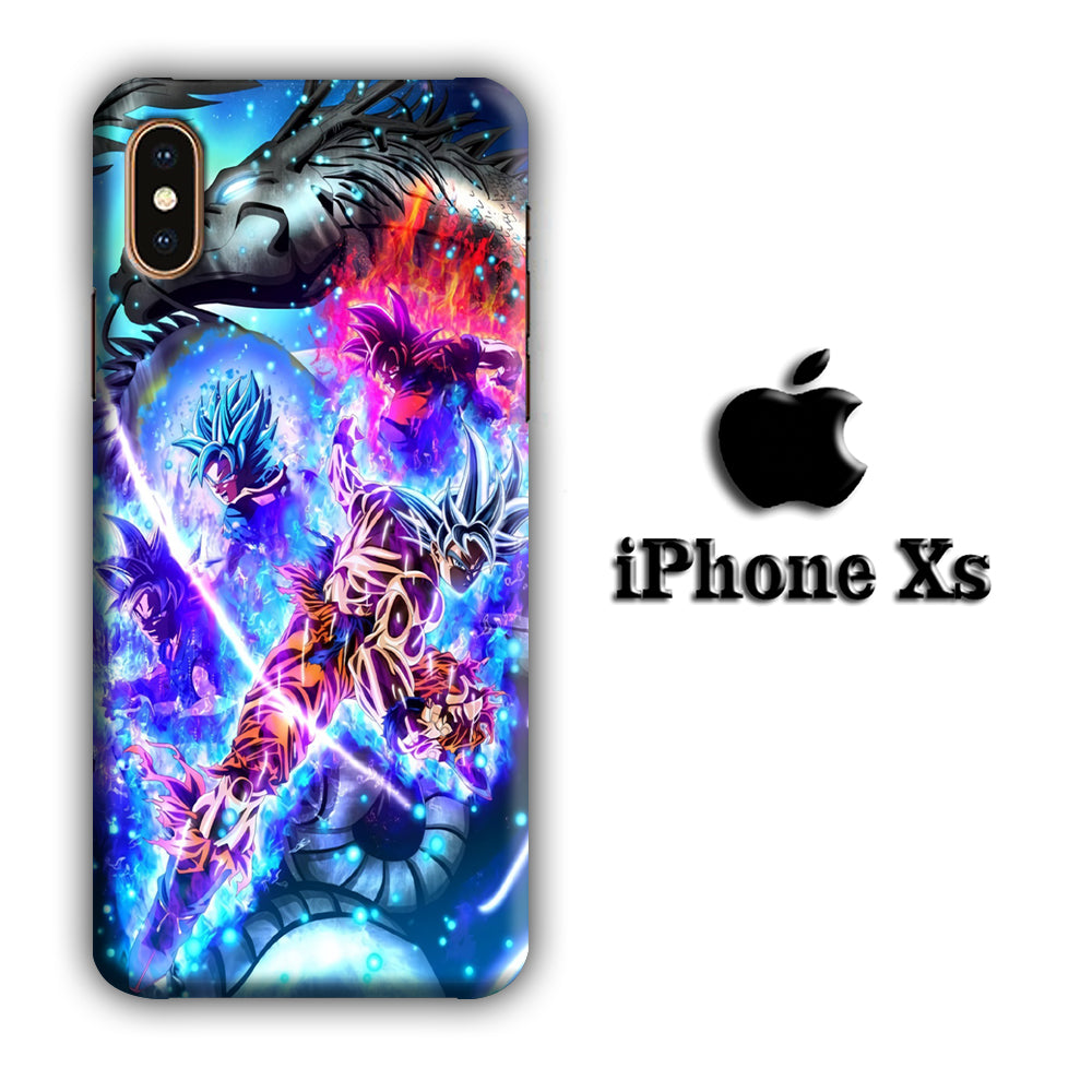 Dragon Ball Z Energize The Dragon iPhone Xs 3D Case