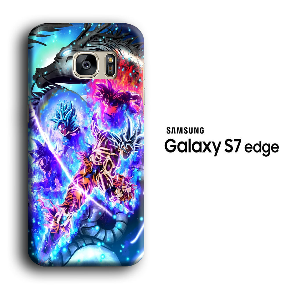 Dragon Ball Z Energize The Dragon Samsung Galaxy S7 Edge 3D Case