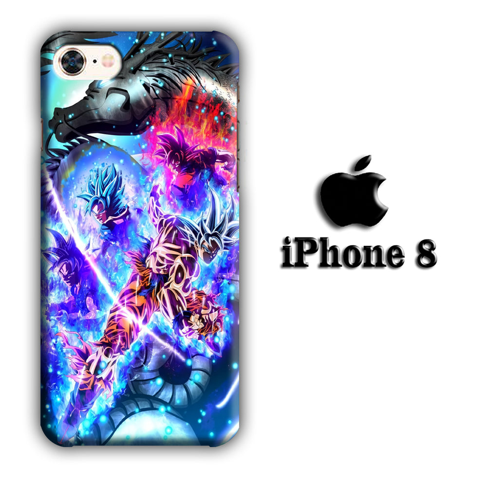 Dragon Ball Z Energize The Dragon iPhone 8 3D Case