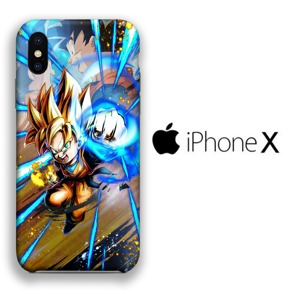 Dragon Ball Z First Super Saiyan iPhone X 3D Case