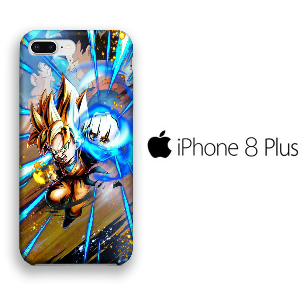 Dragon Ball Z First Super Saiyan iPhone 8 Plus 3D Case