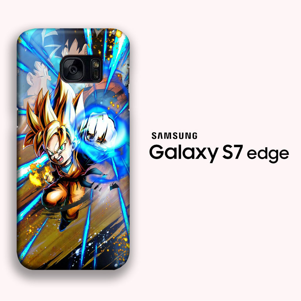 Dragon Ball Z First Super Saiyan Samsung Galaxy S7 Edge 3D Case