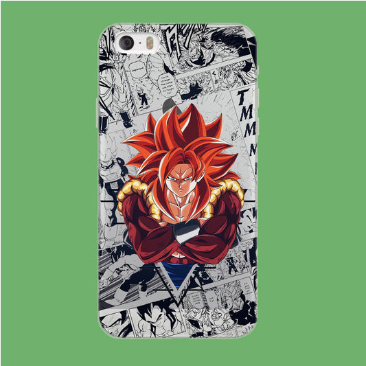 Dragon Ball Z Fusion of Super Saiya 4 iPhone 5 | 5s Clear Case