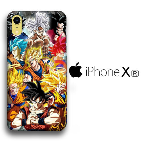 Dragon Ball Z Goku Phase iPhone XR 3D Case