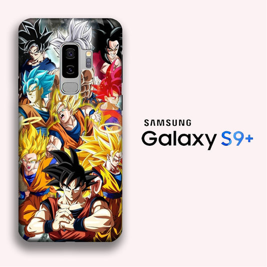 Dragon Ball Z Goku Phase Samsung Galaxy S9 Plus 3D Case