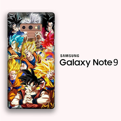 Dragon Ball Z Goku Phase Samsung Galaxy Note 9 3D Case
