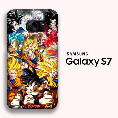 Dragon Ball Z Goku Phase Samsung Galaxy S7 3D Case