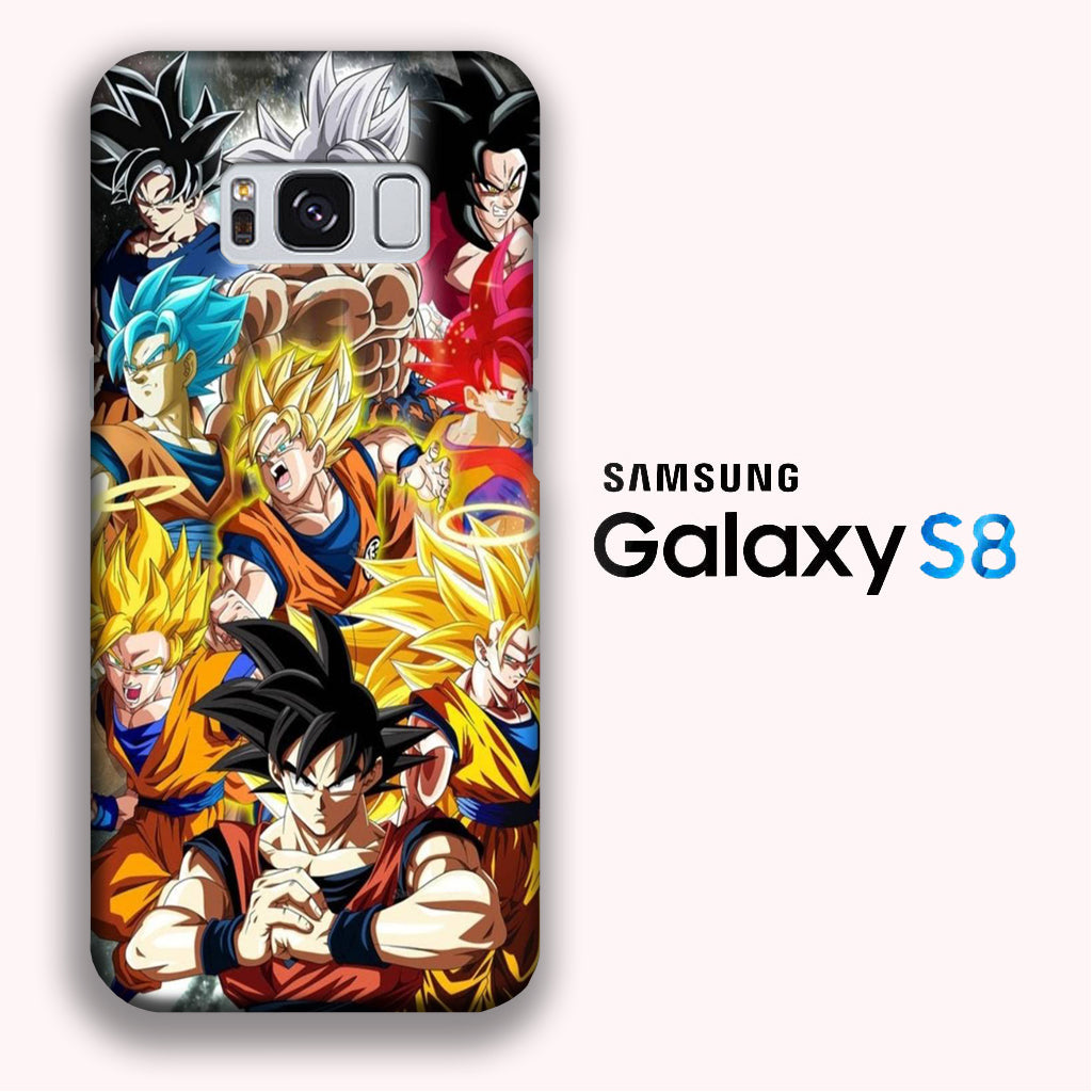 Dragon Ball Z Goku Phase Samsung Galaxy S8 3D Case