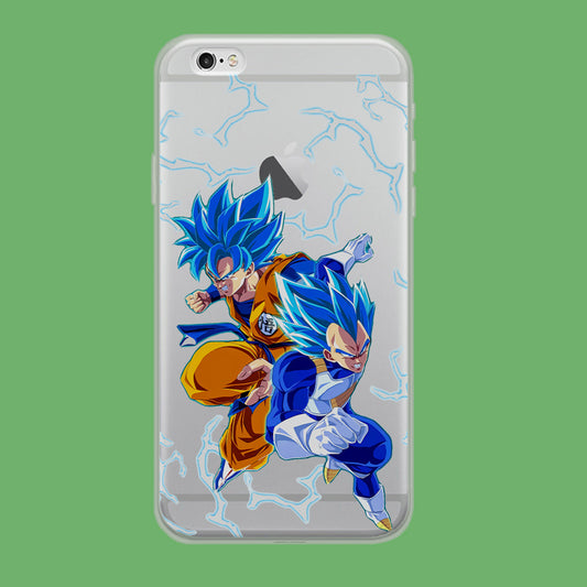 Dragon Ball Z Saiyan Blue iPhone 6 | iPhone 6s Clear Case