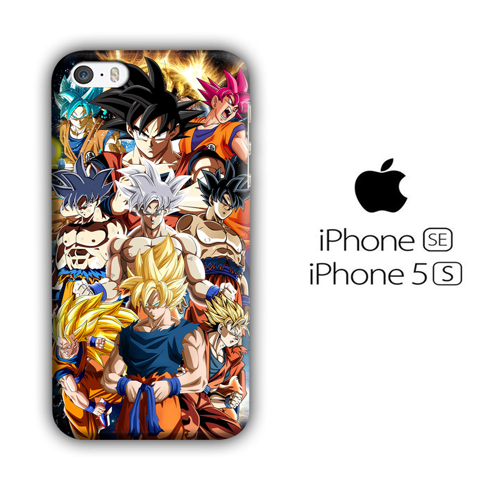 Dragon Ball Z Saiyan Transformation iPhone 5 | 5s 3D Case