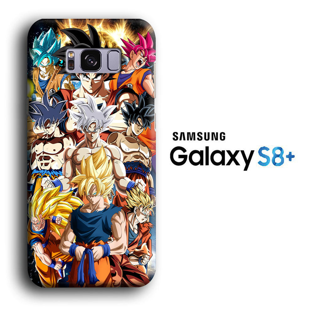 Dragon Ball Z Saiyan Transformation Samsung Galaxy S8 Plus 3D Case
