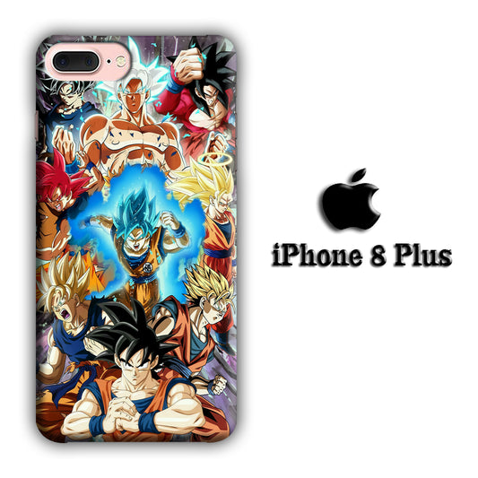 Dragon Ball Z Strength and Confidence iPhone 8 Plus 3D Case