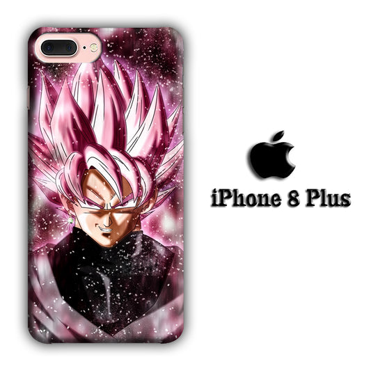 Dragon Ball Z Super Saiyan Rose Close Up iPhone 8 Plus 3D Case