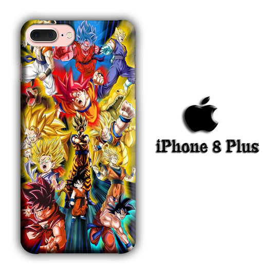 Dragon Ball Z The Power iPhone 8 Plus 3D Case