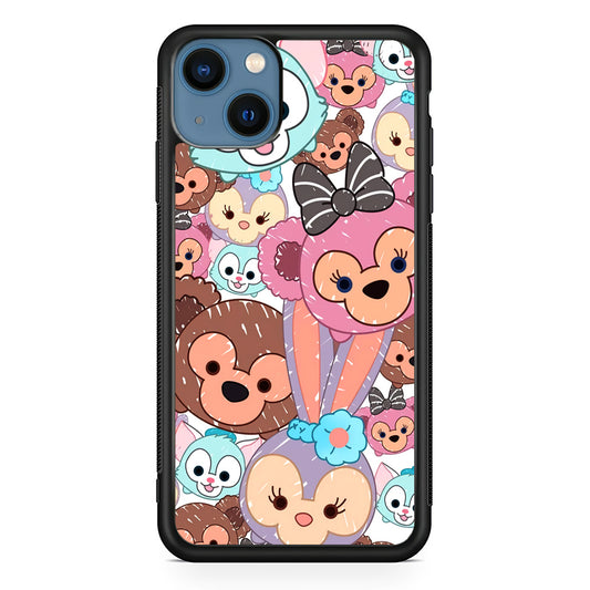 Duffy The Disney Bear Art Collage iPhone 13 Case
