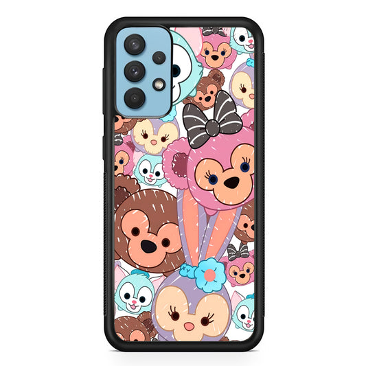 Duffy The Disney Bear Art Collage Samsung Galaxy A32 Case