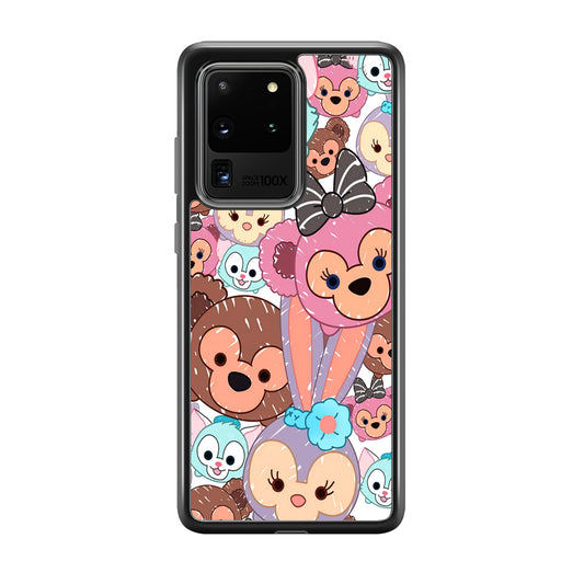 Duffy The Disney Bear Art Collage Samsung Galaxy S20 Ultra Case