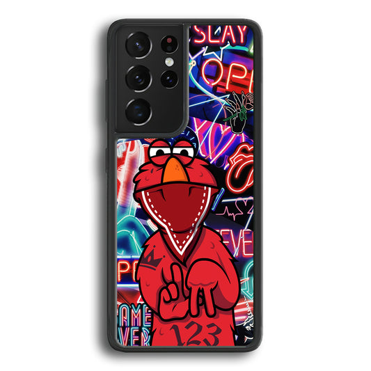 Elmo Rapping The Night Samsung Galaxy S21 Ultra Case