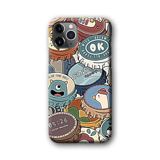 Embroidery Cute Cartoon iPhone 11 Pro Max 3D Case