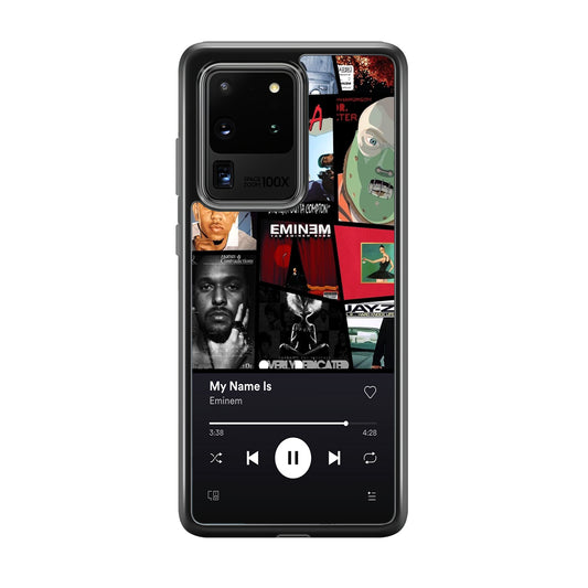 Eminem is My Playlist Samsung Galaxy S20 Ultra Case