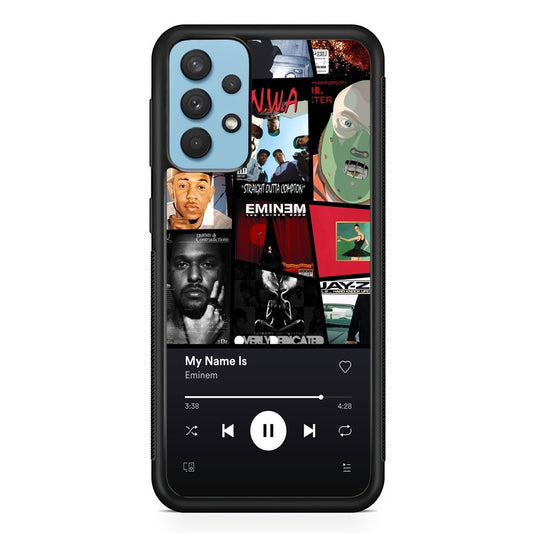 Eminem is My Playlist Samsung Galaxy A32 Case