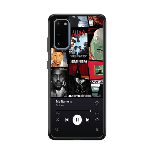 Eminem is My Playlist Samsung Galaxy S20 Case