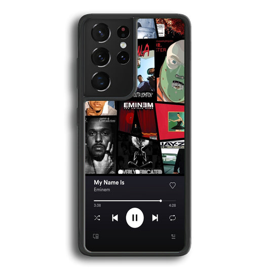 Eminem is My Playlist Samsung Galaxy S21 Ultra Case