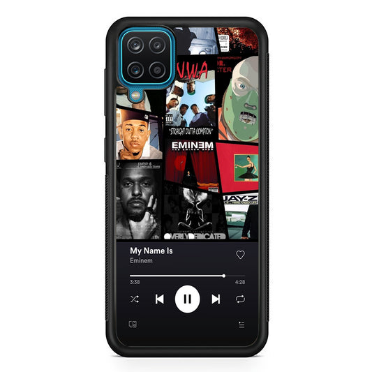 Eminem is My Playlist Samsung Galaxy A12 Case