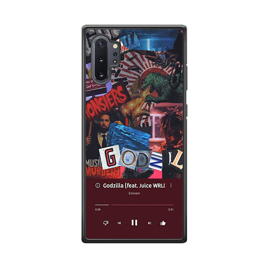 Eminem on Godzilla Frame Playlist Samsung Galaxy Note 10 Plus Case