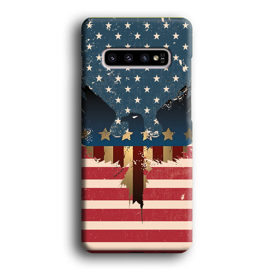 Flag of USA Honour Samsung Galaxy S10 Plus 3D Case