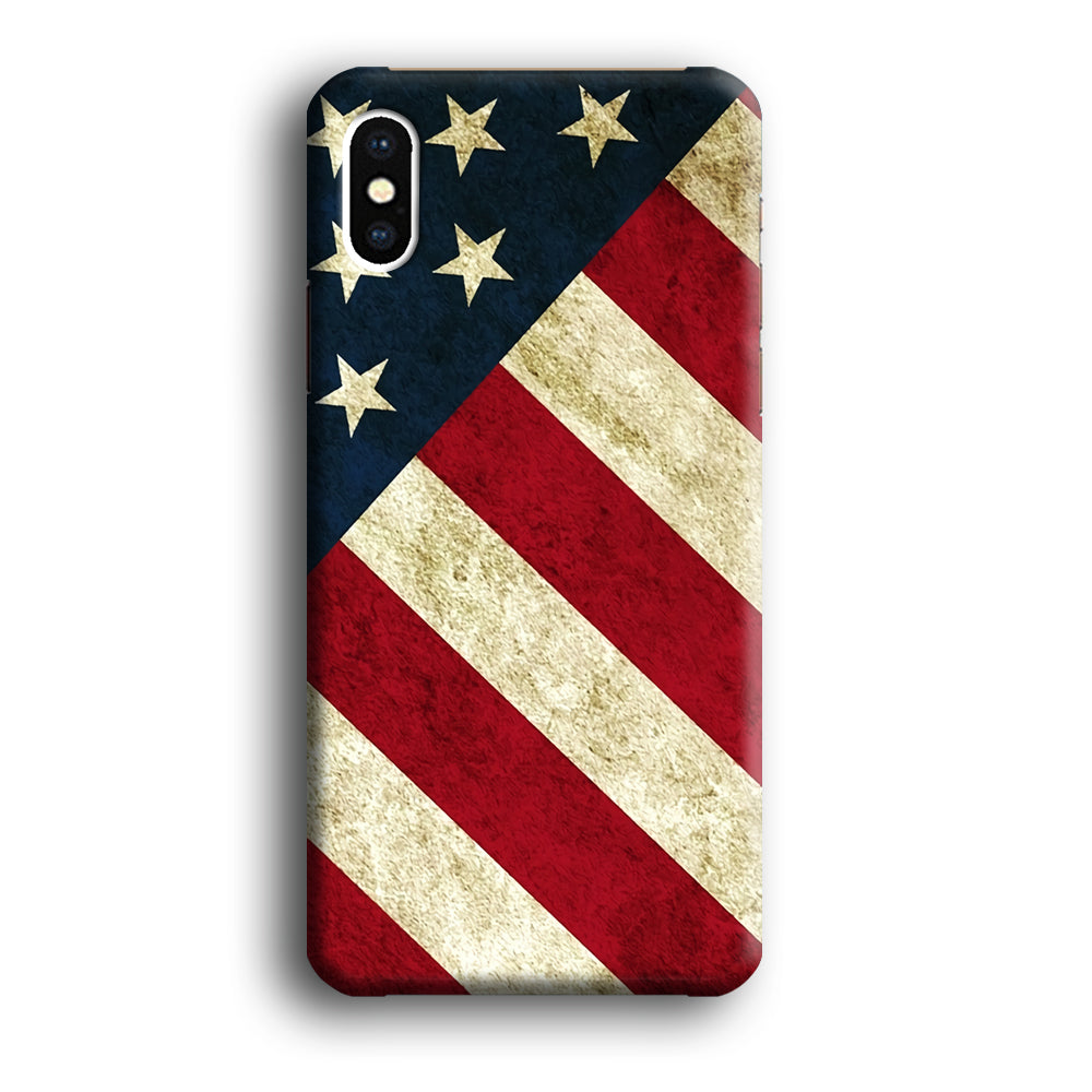 Flag of USA Part of Greatness iPhone Xs 3D Case