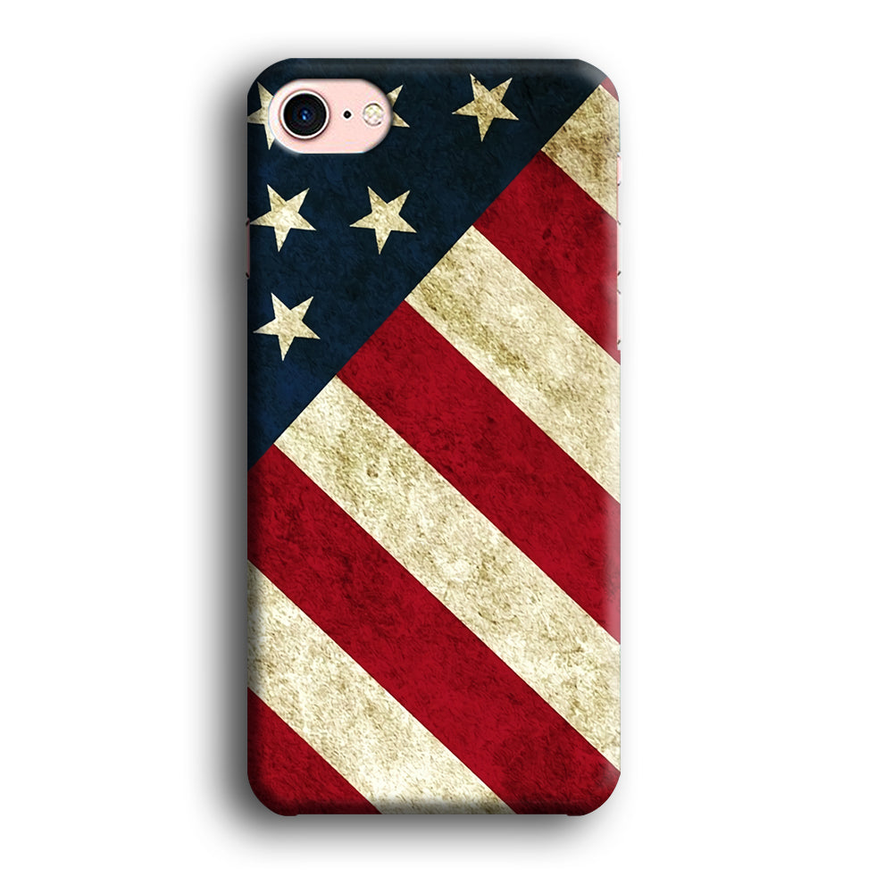 Flag of USA Part of Greatness iPhone 7 3D Case