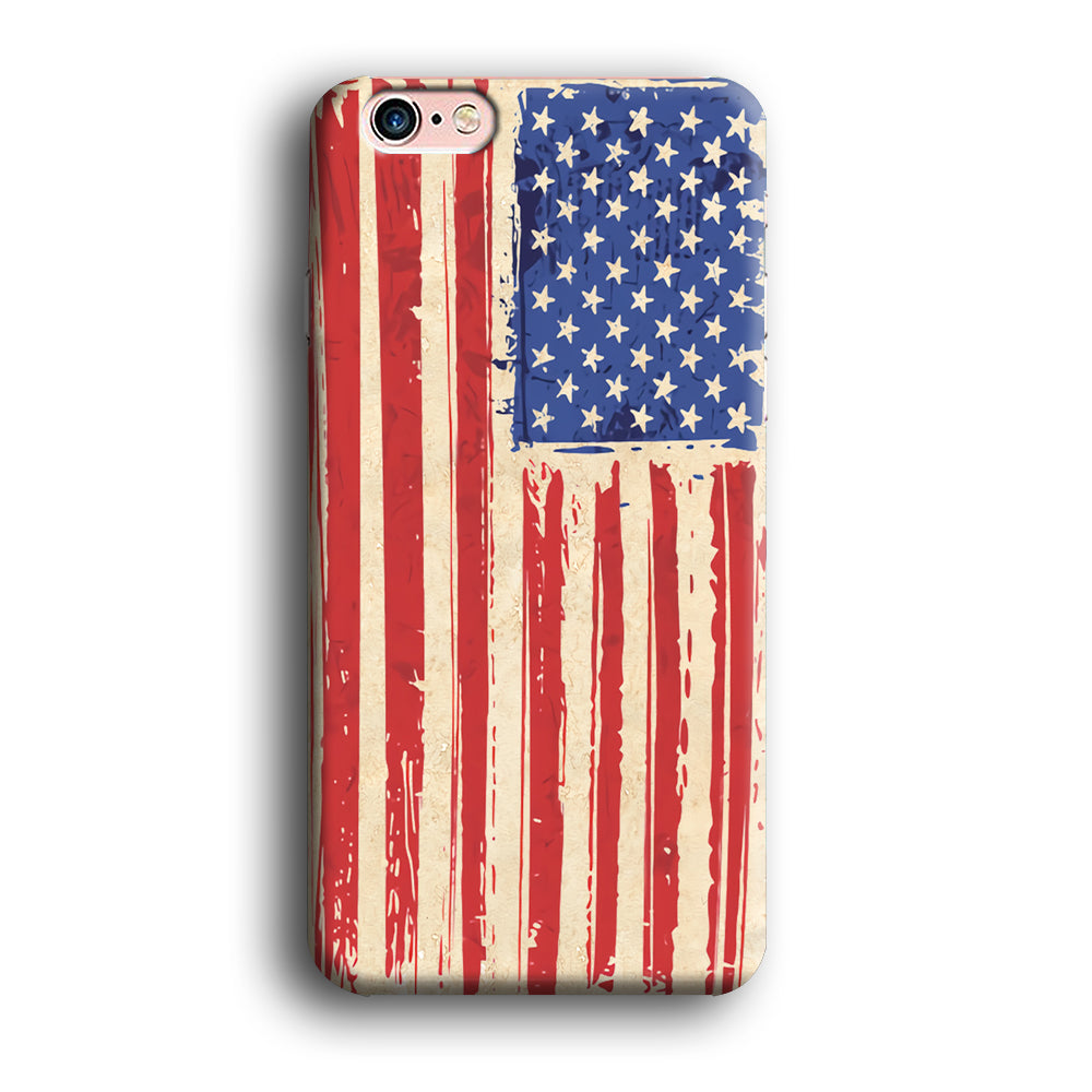 Flag of USA Sketch of Victory iPhone 6 | 6s 3D Case