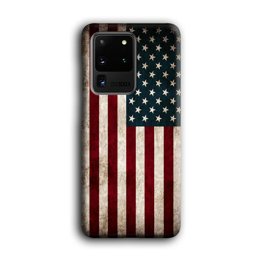 Flag of USA Glory Samsung Galaxy S20 Ultra 3D Case