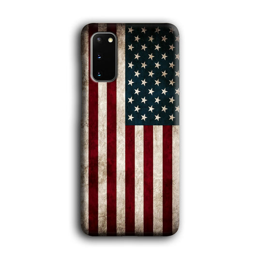 Flag of USA Glory Samsung Galaxy S20 3D Case