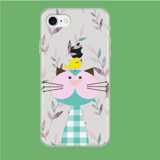 Flanel Style of My Pets iPhone 7 Clear Case