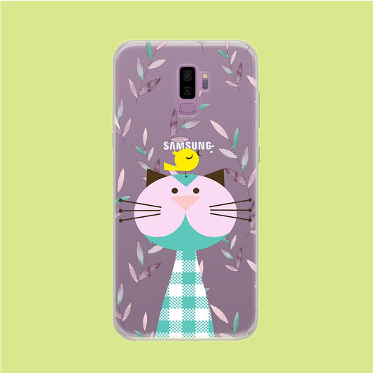 Flanel Style of My Pets Samsung Galaxy S9 Plus Clear Case