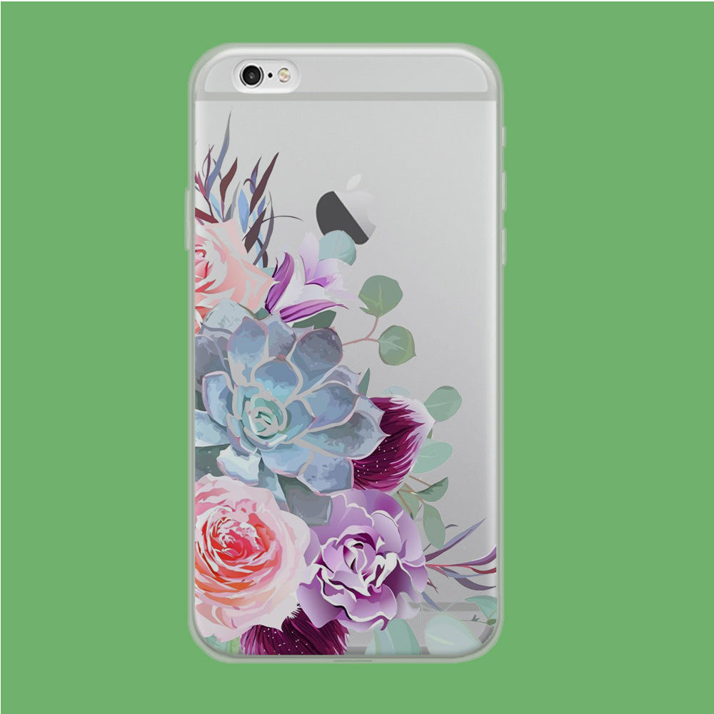 Flower Bucket Art iPhone 6 Plus | iPhone 6s Plus Clear Case