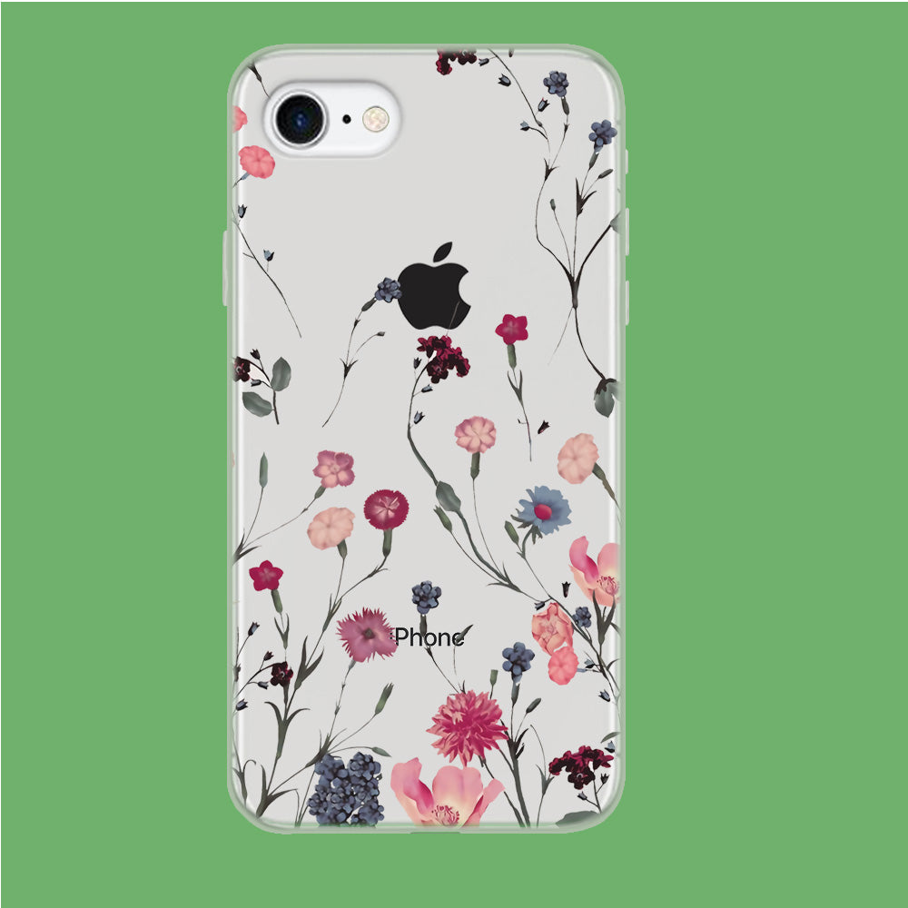 Flowering Grass iPhone 7 Clear Case