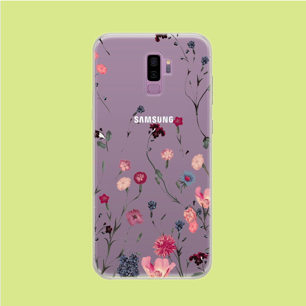 Flowering Grass Samsung Galaxy S9 Plus Clear Case