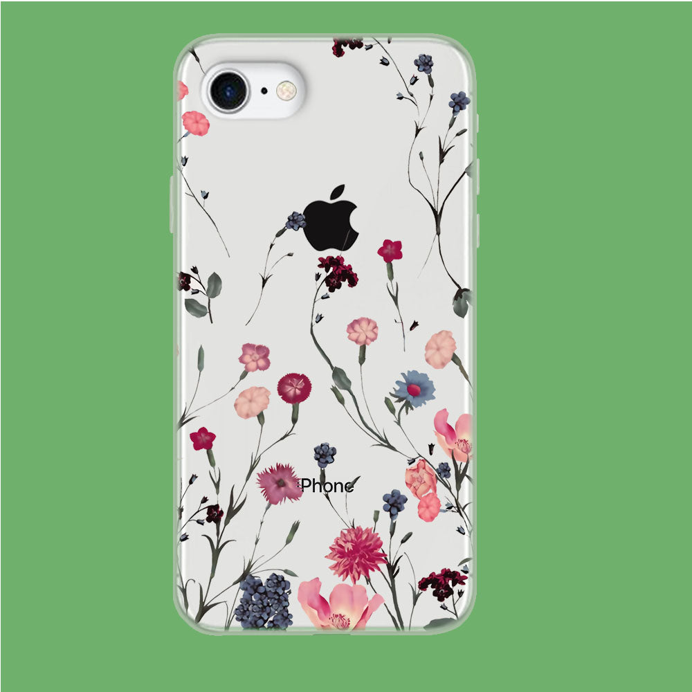 Flowering Grass iPhone 8 Clear Case