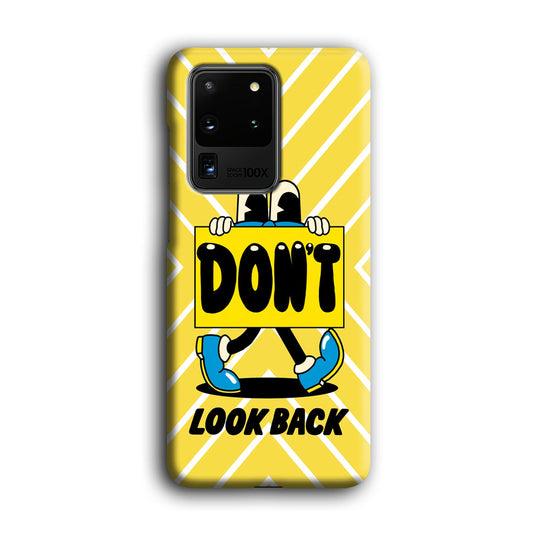Follow Your Way and Don't Look Back Samsung Galaxy S20 Ultra 3D Case
