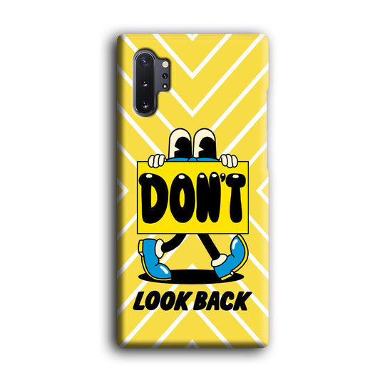 Follow Your Way and Don't Look Back Samsung Galaxy Note 10 Plus 3D Case