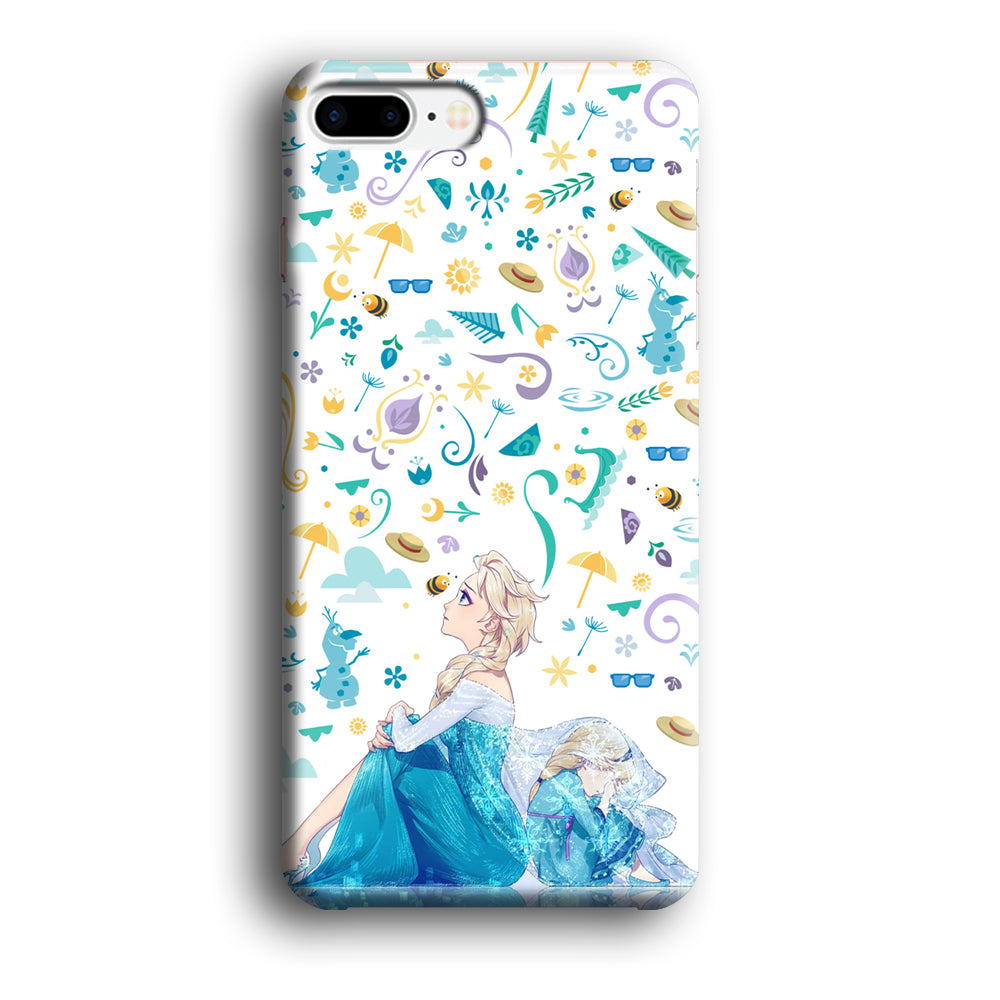 Frozen Behind The Gift iPhone 7 Plus 3D Case
